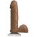 The Realistic Cock 6 Inch Dildo Flesh Brown