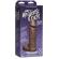 The Realistic Cock 8 Inch Dildo Flesh Brown