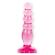 Crystal Jellies Anal Delight Butt Plug Pink