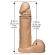 Vac-U-Lock 8 Inch Realistic Cock Attachment Flesh Pink