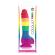 Colours Pride - LFBT Flag Dildo 15 CM Realistic Silicone Dildo With Balls