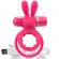 Screaming O Rechargeable Vibrating Ring With Rabbit - O Hare- Pink