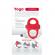 Screaming O Rechargeable and Vibrating Ring Yoga Red