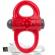 Screaming O Rechargeable and Vibrating Ring Yoga Red