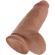 King Cock Chubby Tan Dildo 9 Inches