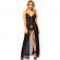 Leg Avenue High Slit Gown One Size