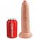 King Cock Realistic Dildo Uncut Flesh 23 CM