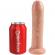 King Cock Realistic Dildo Uncut Flesh 21 CM