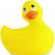 I Rub My Duck 2.0 Classic Vibrating Duck Yellow