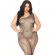 Leg Avenue Asymmetrical Bodystocking 1X-2X