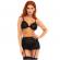 Leg Avenue Mesh Bra Top and Garter Skirt