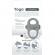 Screaming O Rechargeable and Vibrating Ring Yoga Grey