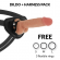 Cyber Silicock Strap-On Liquid Silicone  Oliver With 3 Rings Free