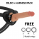 Cyber Silicock Strap-On Jude Liquid Silicone With 3 Rings Free