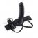 Fetish Fantasy 19 CM Vibrating Hollow Strap-On Black