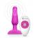 B-Vibe Novice Remote Control Plug Fuchsia