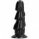 All Black Dildo 17CM