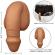 Calex Silicone Packing Penis 12.75CM Caramel