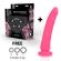 Delta Club Toys Harness + Dong Pink Silicone 20 X 4CM