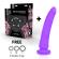 Delta Club Toys Arnes + Dong Purple Silicone 20 X 4CM