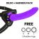 Delta Club Toys Harness + Dong Purple Silicone 23 X 4.5 CM