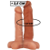 Virilxl Penis Extender Extra Comfort Sleeve V5 Brown