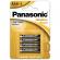 Panasonic Bronze Battery  Aaa LR03 4U