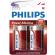 Philips Power Alkaline Pila D LR20 Pack 2