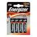 Energizer Alkaline Power Battery Aa LR6 *4