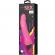 Colorful Sex Realistic Vibrator Purple 24 CM