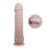 The Big Penis Realistic and Vibrating Dildo Flesh 26 CM