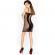 Passion Woman BS027 Bodystocking Dress Style Black One Size