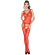 Passion Woman BS038 Bodystocking Red One Size