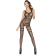 Passion Woman BS045 Bodystocking Black One Size