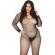 Leg Avenue Crystalized Net Body Stocking 1X-2X