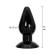 Hidden Desire Extreme Butt Plug Large 5.5 Inches