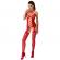 Passion Woman BS056 Bodystocking Red