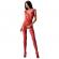 Passion Woman BS062 Bodystocking Red One Size