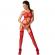 Passion Woman BS047 Bodystocking - Red One Size