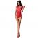 Passion Woman BS064 Bodystocking Red