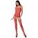 Passion Woman BS067 Bodystocking - Red