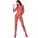 Passion Woman BS068 Bodystocking - Red