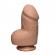 The D - Fat D 6 Inch Vanilla Dildo With Balls