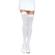 Leg Avenue Nylon Thigh Highs White