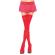 Leg Avenue Nylon Thigh Highs Red