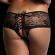 Queen Lingerie Open Back Floral Lace Panties