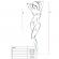 Passion Woman BS025 Bodystocking Dress Style White One Size