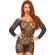 Leg Avenue Lace Long Sleeved Mini Dress One Size