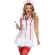 Leg Avenue Head Nurse Dress 3 Pieces Set Size