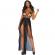 Leg Avenue Cage Maxi Dress and Thong S/M